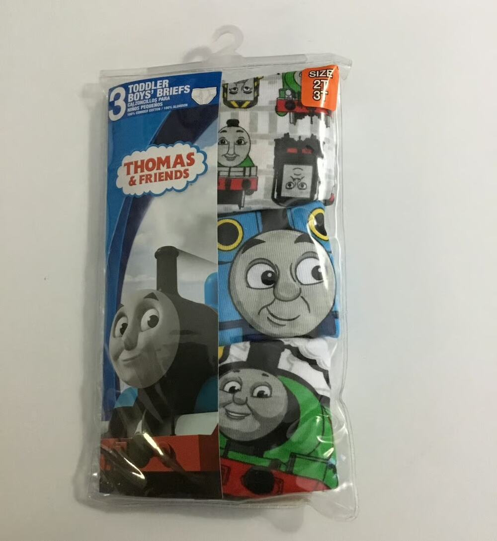 Thomas the tank 3 pr briefs underwear 2T NEW